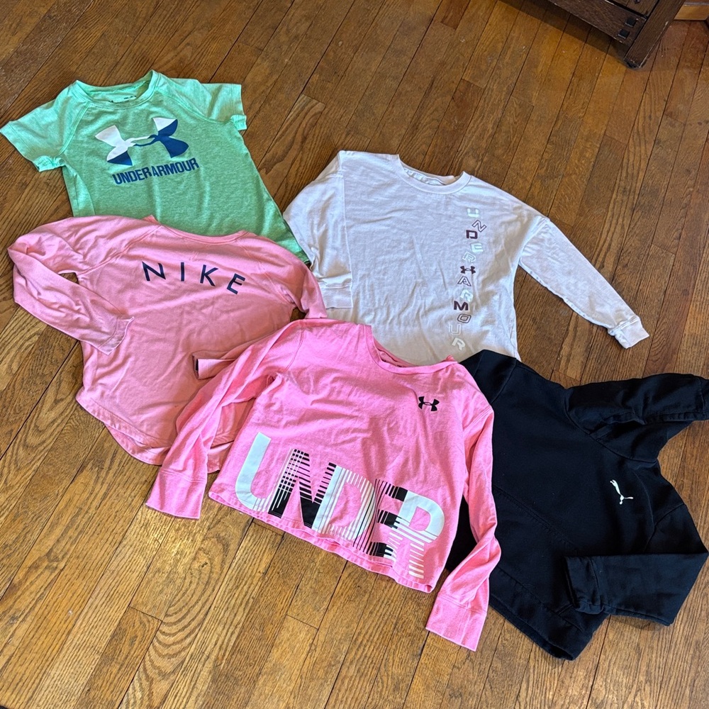 Girls M Athletic Tops